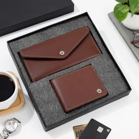 Vegan Leather Couple Wallet