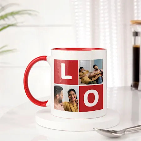Personalized Picture Perfect Love Mugs