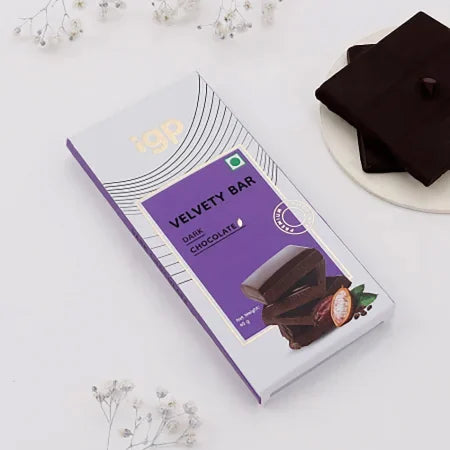 Velvety Bar Dark Chocolate 45g